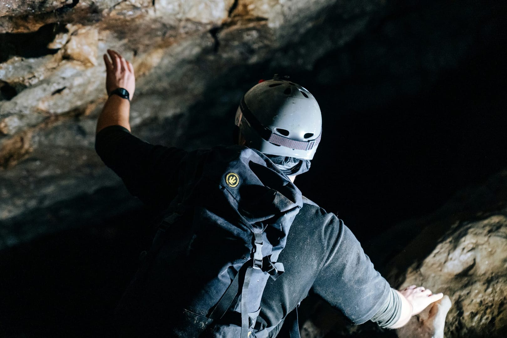 Stacey Slamka Caving
